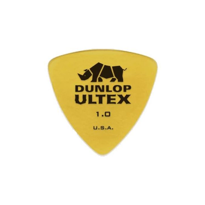 Dunlop Púas Ultex Triangle Amber 1,00 Mm Pack 72 Unidades