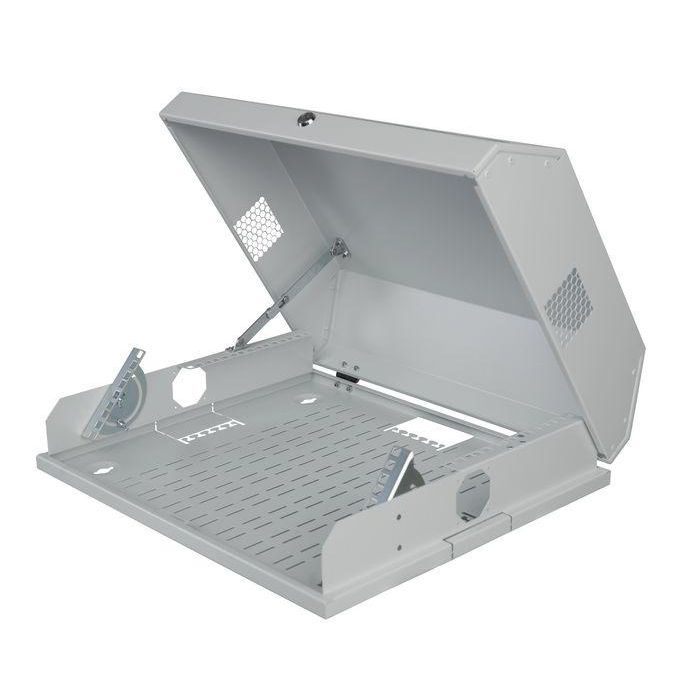 Lanview 19" Rack Cabinet 3U Rotatorio + 5U Horizontal Wallmount Pro Slim 537 x 475mm by Logon 1