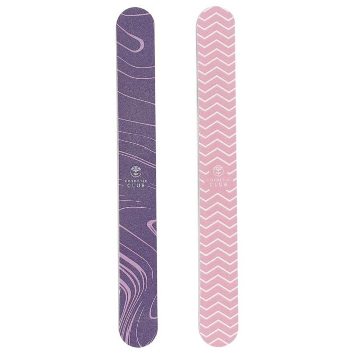 Cosmetic Club Juego de 2 Limas de Uñas Multicapa 6 Capas para Dar Forma y Pulir 6