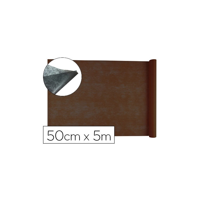 Liderpapel Tejido sin tejer Terileno 25 g/m2 Rollo 5 metros Marron 0 Liderpapel Tejido sin tejer Terileno 25 g/m2 Rollo 5 metros Marron 0