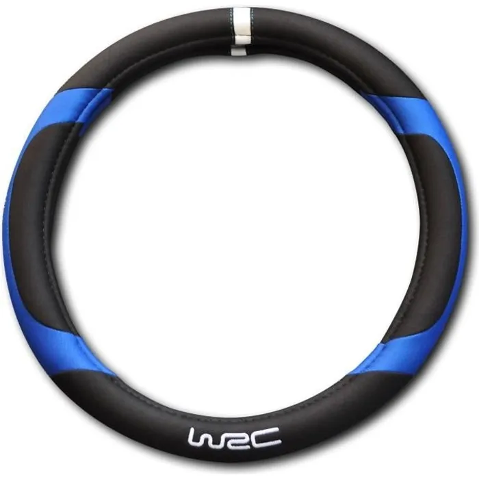 WRC Cubierta del Volante Blue Race Inserciones Azules Antideslizante para Ruedas Estándar 35-38 cm 0 WRC Cubierta del Volante Blue Race Inserciones Azules Antideslizante para Ruedas Estándar 35-38 cm 0