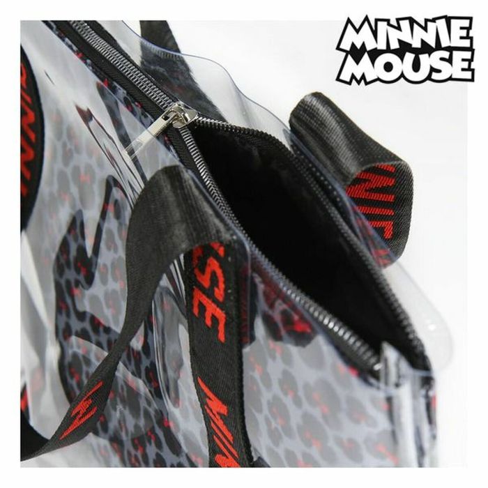 Bolso Minnie Mouse 72899 Transparente Gris 3 Bolso Minnie Mouse 72899 Transparente Gris 3