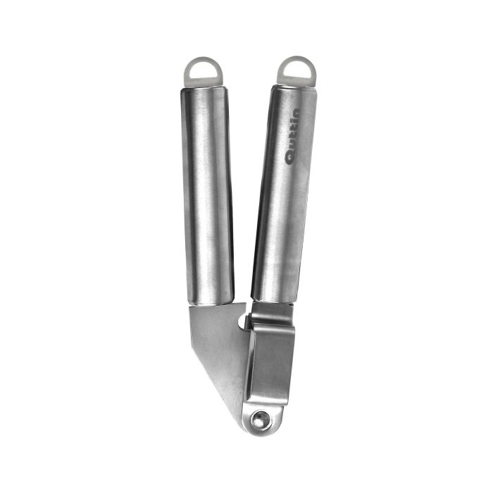 Quttin Prensa de Ajos en Acero Inoxidable, 22.9 cm x 6.8 cm x 3.1 cm (12 Unidades) 3