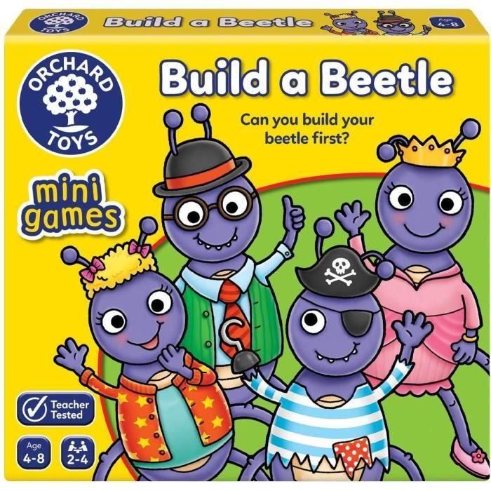 Construye un escarabajo - Juego de viajes - HUERTO Construye un escarabajo - Juego de viajes - HUERTO