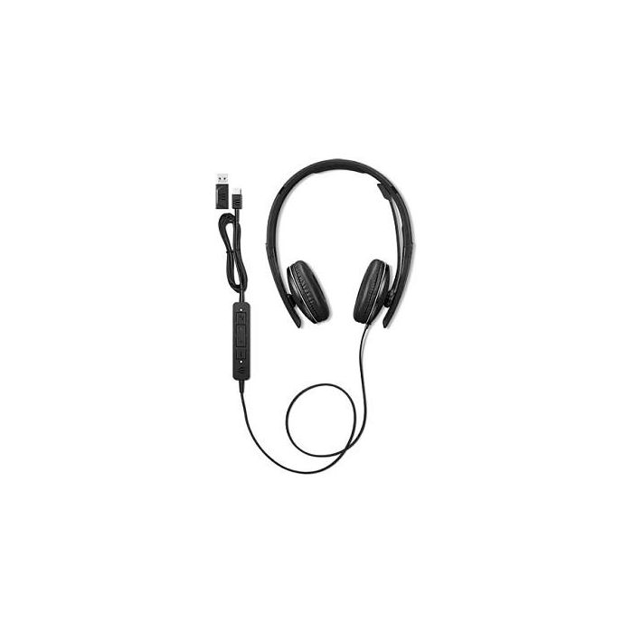 Lenovo ANC Headset Gen 2 UC Auriculares Supraaural con Cancelación Activa de Ruido, USB-C, Negro (4XD1M39029) 6