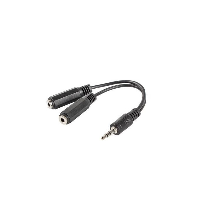 Adaptador Lanberg Jack Stereo Macho A Adaptador Lanberg Jack Stereo Macho A