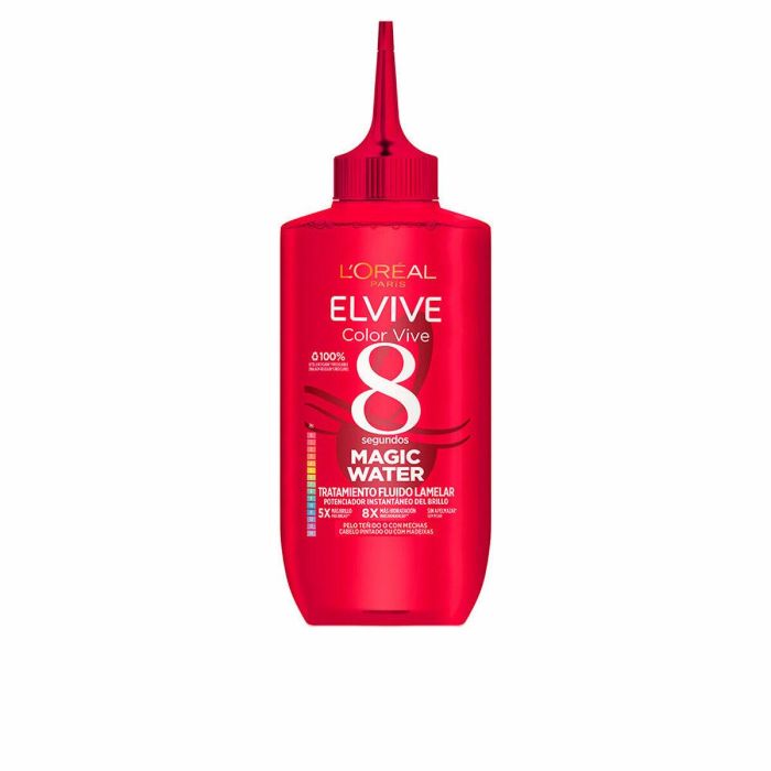 L'Oréal Paris Elvive Color Vive Magic Water 8 Segundos para Cabello Teñido - Tratamiento Brillo Hidratante y Color Vibrante 200 ml