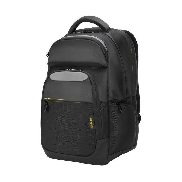 Targus Citygear Mochila para Portátil hasta 17.3 pulgadas, Resistente, Protección Dome, Compartimentos Tablet, Ergonómica, Negra 2 Targus Citygear Mochila para Portátil hasta 17.3 pulgadas, Resistente, Protección Dome, Compartimentos Tablet, Ergonómica, Negra 2