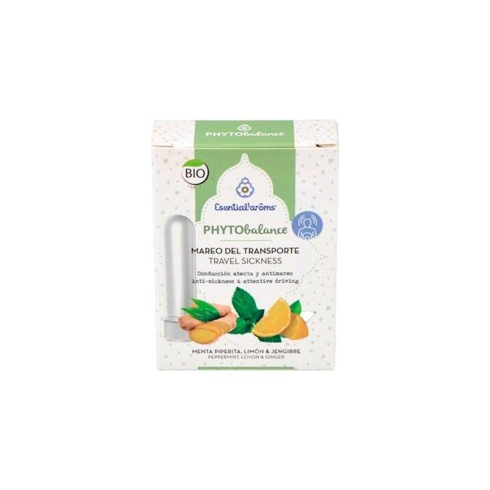 ESENTIAL AROMS Phyotbalance 5Ml. + 2 Sticks Inhaladores - Psicoaromaterapia para Conducción Atenta y Antimareo