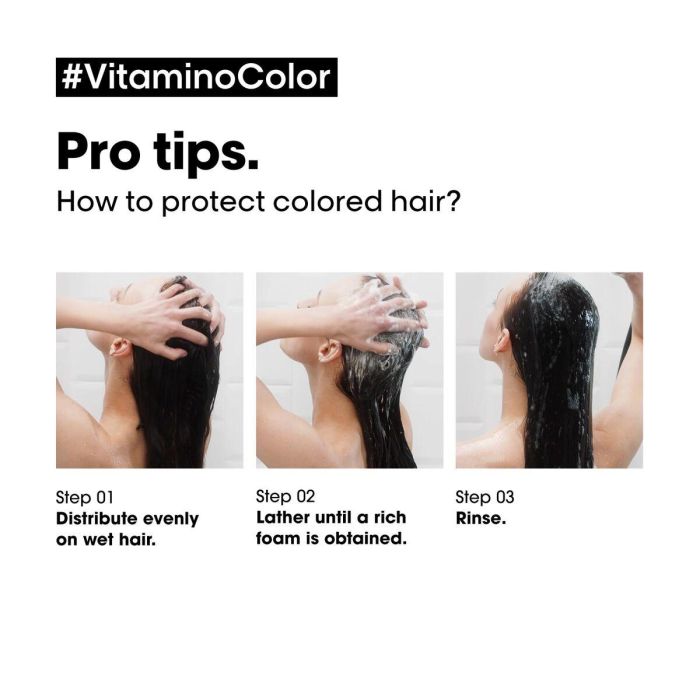 L'Oréal Professionnel Paris Champú Vitamino Color para Cabello Teñido 300 ml 8