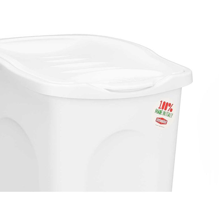 Pongotodo Primavera 25L Blanco Stefanplast 28X40CM (6 Unidades) 3 Pongotodo Primavera 25L Blanco Stefanplast 28X40CM (6 Unidades) 3