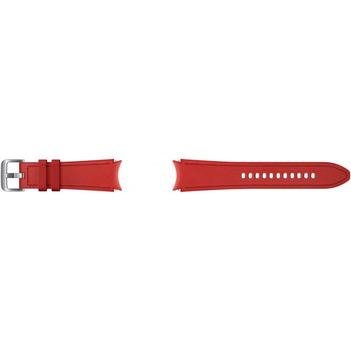 Samsung Hybrid Leather Band (20 mm. M/L). Red 1 Samsung Hybrid Leather Band (20 mm. M/L). Red 1