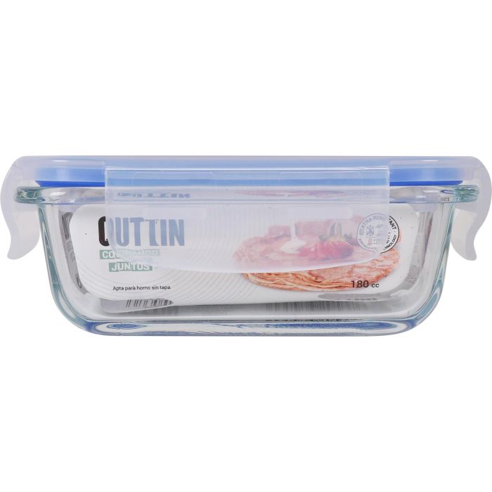 Quttin Prb Fiamb. Rectangular Hermético S/Valv. 12.7 x 9 cm 180 cc 1