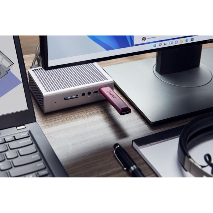 Kingston DataTraveler Max USB 3.2 Gen 2 1000GB Rojo DTMAXA/1TB - 1000MB/s Lectura, 900MB/s Escritura 15