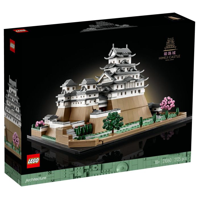 Lego Architecture 21060 Kit de Construcción del Modelo del Castillo Himeji para Adultos Fanáticos de la Cultura Japonesa
