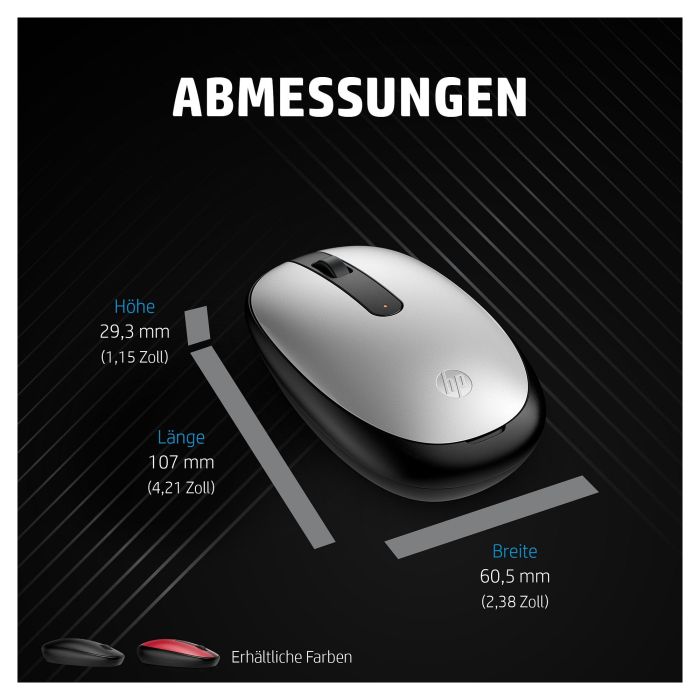 HP Ratón Bluetooth 240 Lunar White 793F9AA#ABB, Ratón Inalámbrico Óptico con 3 Botones y Conexión Bluetooth 5.1, Ideal para Uso Doméstico 6 HP Ratón Bluetooth 240 Lunar White 793F9AA#ABB, Ratón Inalámbrico Óptico con 3 Botones y Conexión Bluetooth 5.1, Ideal para Uso Doméstico 6