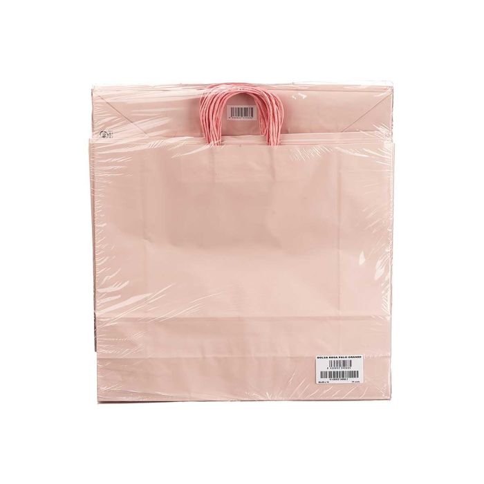 Bolsa Papel Rosa Palo Gr 46X49Cm Pincello (100 Unidades) 2 Bolsa Papel Rosa Palo Gr 46X49Cm Pincello (100 Unidades) 2