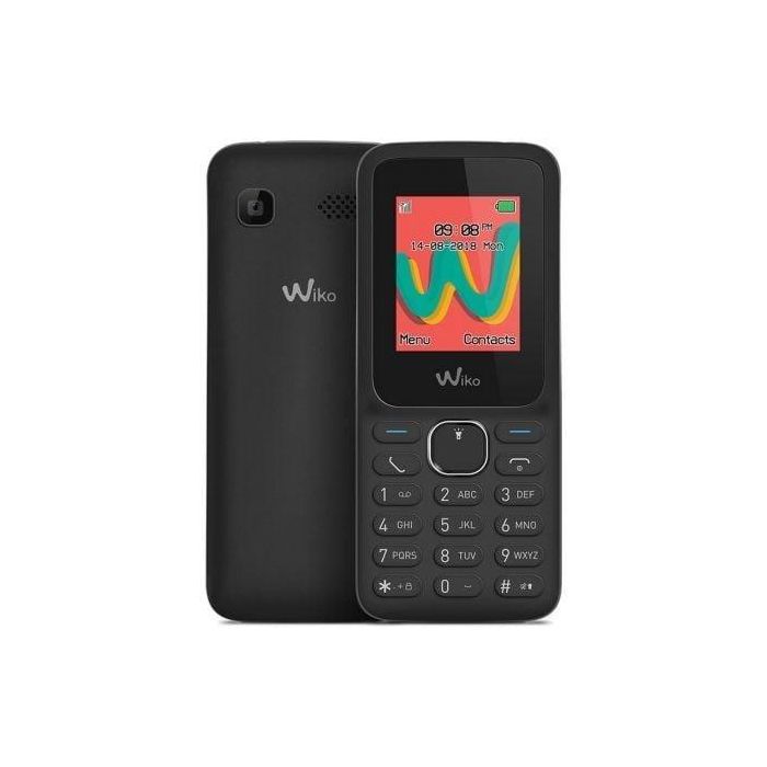 TELÉFONO MÓVIL WIKO LUBI 5 PLUS BLACK - DISPLAY 1.8"/4.5CM - DUAL SIM - CÁMARA QVGA - SLOT MICROSD (HASTA 16GB) - RADIO FM - BT - BAT 800MAH TELÉFONO MÓVIL WIKO LUBI 5 PLUS BLACK - DISPLAY 1.8"/4.5CM - DUAL SIM - CÁMARA QVGA - SLOT MICROSD (HASTA 16GB) - RADIO FM - BT - BAT 800MAH