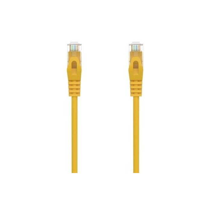 AISENS - CABLE DE RED LATIGUILLO RJ45 LSZH CAT.6A 500 MHZ UTP AWG24, AMARILLO, 30CM AISENS - CABLE DE RED LATIGUILLO RJ45 LSZH CAT.6A 500 MHZ UTP AWG24, AMARILLO, 30CM