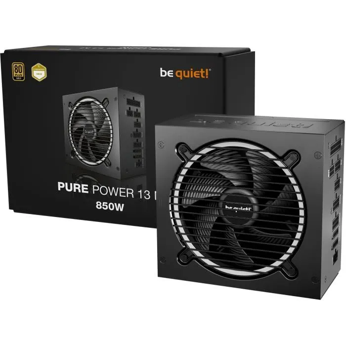 be quiet! Pure Power 13 M 850W 80 PLUS Gold ATX Fuente de Alimentación Negro