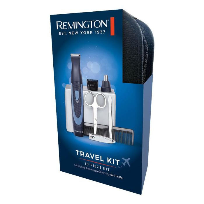 Remington NE3890 Kit de Barbería Multifunción para Viaje, 13 Piezas
