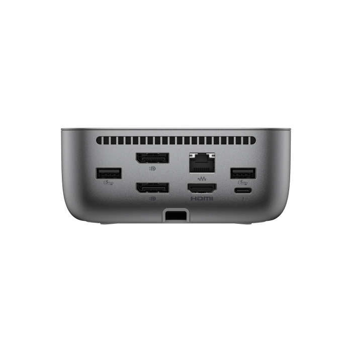 HP Thunderbolt Dock G6 120 Watt Estación de Acoplamiento Thunderbolt 4 con Suministro de Potencia de 100W para Pantallas 5K Ultra HD 3