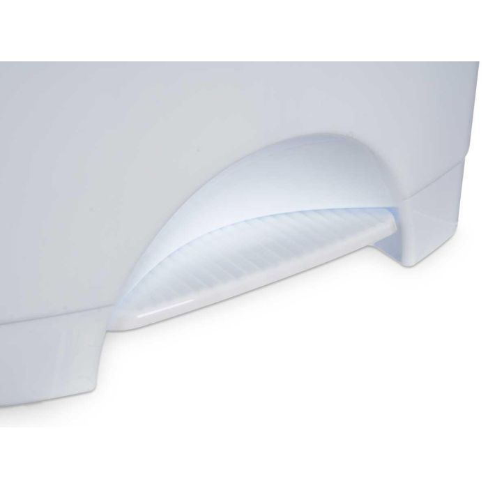 Papelera Pedal Plastico 10L Blanco Arte Regal 27X33CM (8 Unidades) 3 Papelera Pedal Plastico 10L Blanco Arte Regal 27X33CM (8 Unidades) 3