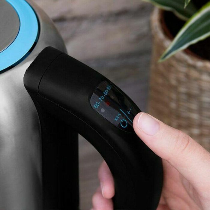 Hervidor Cecotec ThermoSense 290 Steel 2200W 1,7L Acero Inoxidable Acero 2200 W 1850-2200 W 1,7 L 3 Hervidor Cecotec ThermoSense 290 Steel 2200W 1,7L Acero Inoxidable Acero 2200 W 1850-2200 W 1,7 L 3