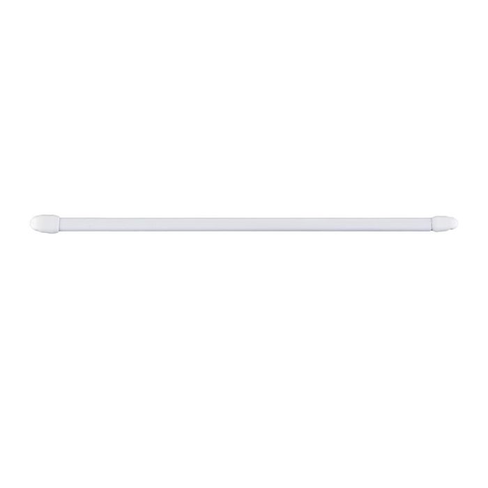 Cintacor Portavisillo Plano Blanco 11mm 30-45cm, Incluye 2 Unidades y Alcayatas 0 Cintacor Portavisillo Plano Blanco 11mm 30-45cm, Incluye 2 Unidades y Alcayatas 0