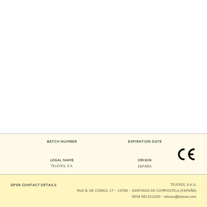 Televes Kit montaje de vientos con placa brida ref. 2408, 3 tensores, 6 sujetacables y 25m cable acero galvanizado 1
