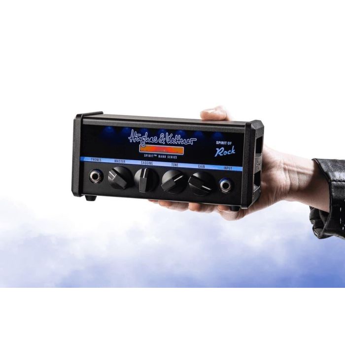 Hughes & Kettner Cabezal Nano Spirit Of Rock 50W. Tecnología Spirit Tone Generator para sonido rock analógico y dinámico.