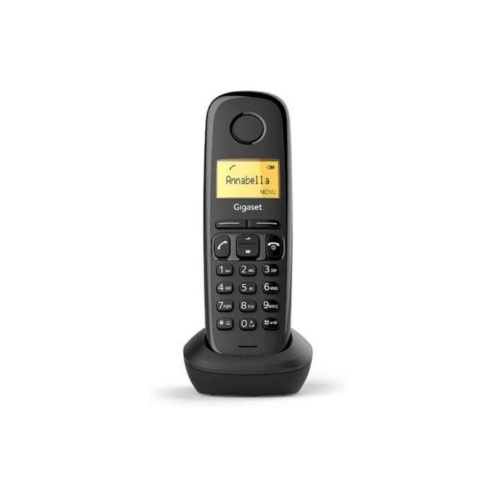Gigaset S30852-H2802-D201 Teléfono Inalámbrico A170 Negro 0 Gigaset S30852-H2802-D201 Teléfono Inalámbrico A170 Negro 0
