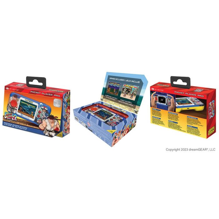 Videoconsola Portátil My Arcade Pocket Player PRO - Super Street Fighter II Retro Games 2 Videoconsola Portátil My Arcade Pocket Player PRO - Super Street Fighter II Retro Games 2