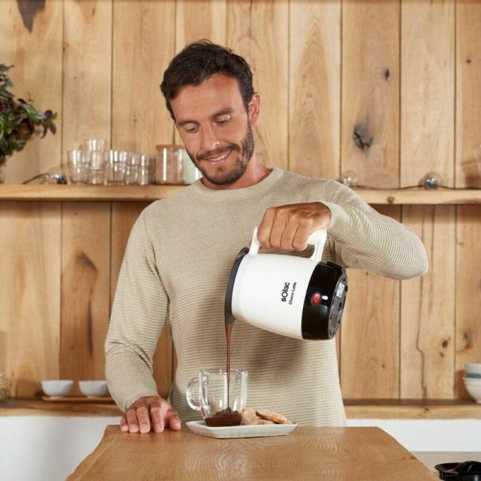 HERVIDOR SOLAC CHOCO-LATTE - CAPACIDAD 1L - INTERIOR ADHERENTE - FILTRO ANTI-NATA - CALIENTA TODO TIPO LÍQUIDOS - LIBRE PFOA 7