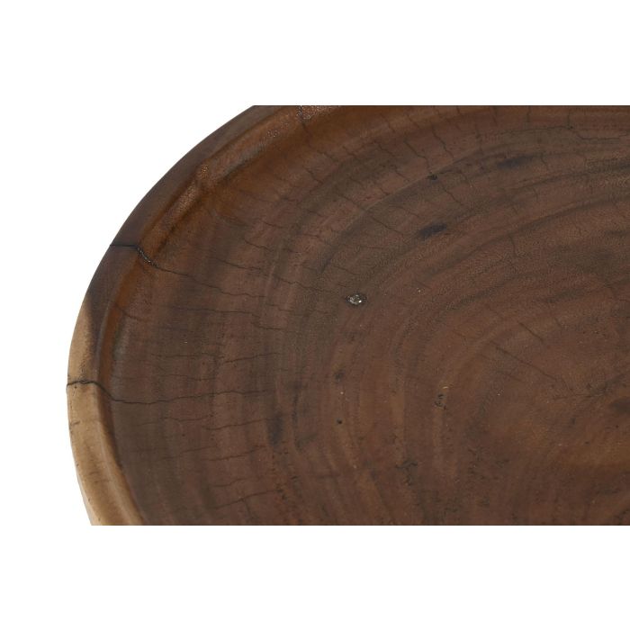 Mesita Auxiliar Item Home DKD Home Decor Negro Natural 35 x 46 x 35 cm 3 Mesita Auxiliar Item Home DKD Home Decor Negro Natural 35 x 46 x 35 cm 3