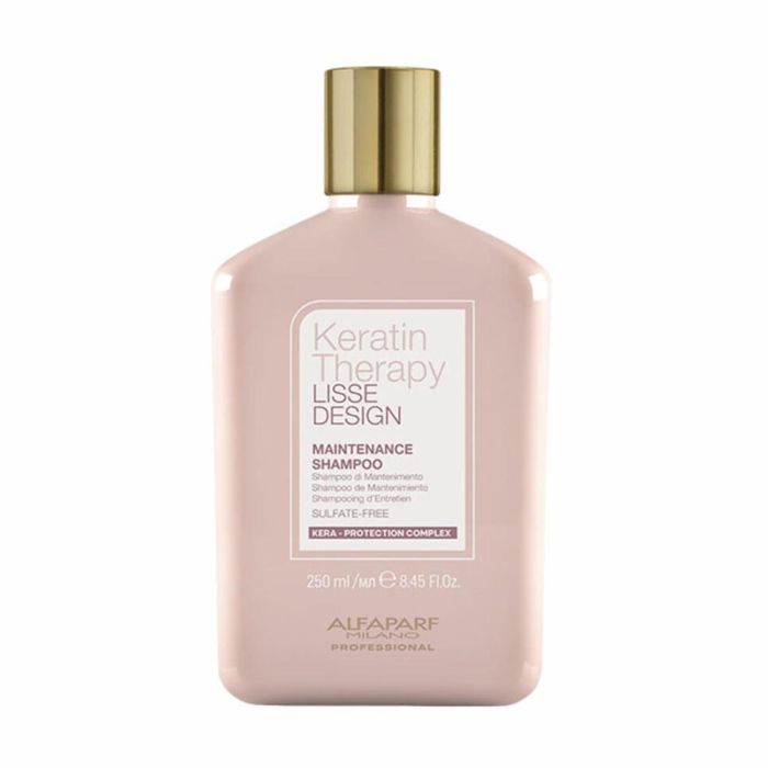 Alfaparf Keratin Therapy Lisse Design Maintenance Shampoo 250ml - Champú Post Alisado para prolongar el tratamiento