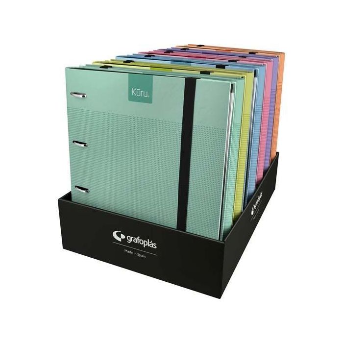 Grafoplás Carpeta Anillas Carpebook Kuru A4 Colores Surtidos