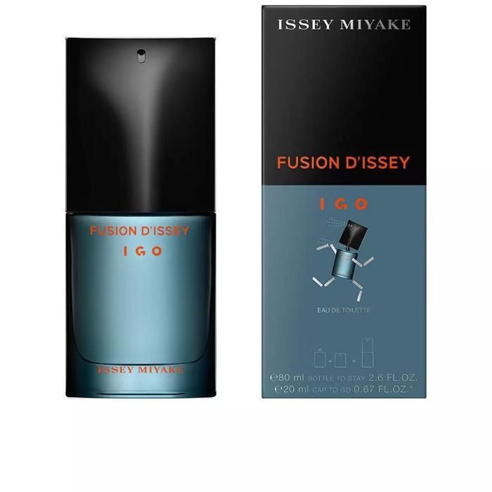 Perfume Hombre Issey Miyake EDT Fusion d'Issey IGO 2 Piezas