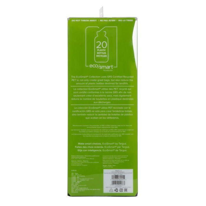 Targus Mochila EcoSmart Zero Waste 21L para Portátil 15.6'' con Materiales Reciclados Certificados GRS y Correas Ventiladas Negra 20 Targus Mochila EcoSmart Zero Waste 21L para Portátil 15.6'' con Materiales Reciclados Certificados GRS y Correas Ventiladas Negra 20