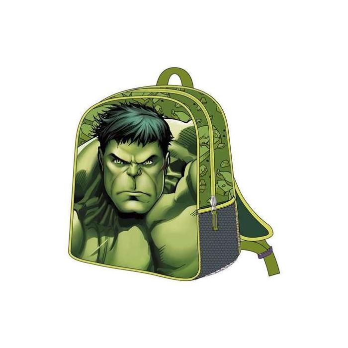 Mochila infantil 3D avengers hulk 25.0 x 31.0 x 10.0 cm