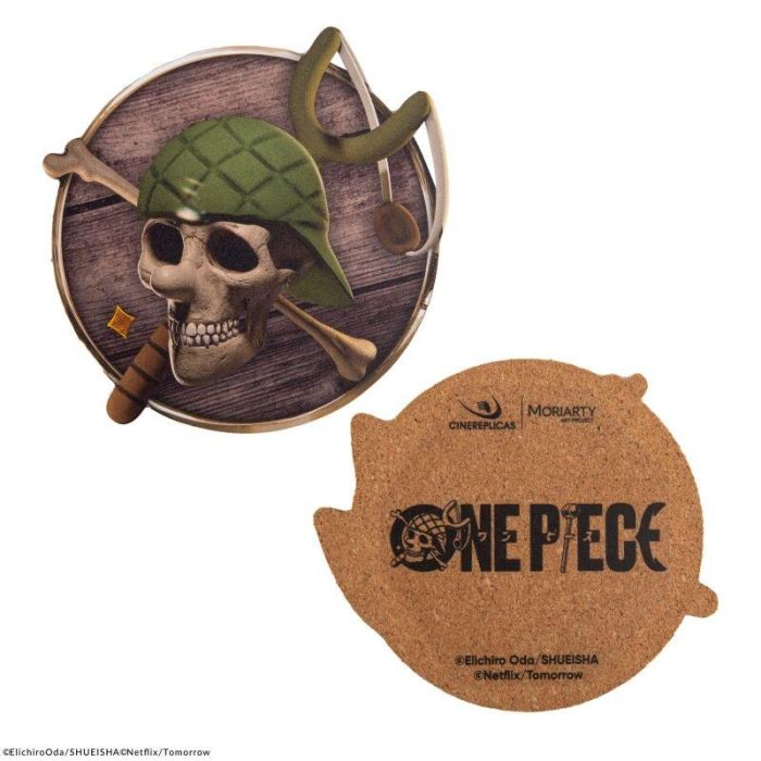 Cinereplicas Set de 4 Posavasos One Piece 2 Cinereplicas Set de 4 Posavasos One Piece 2