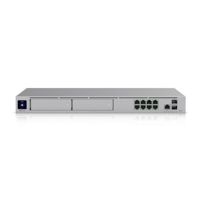 Ubiquiti UniFi Dream Machine Pro Max, Conmutador de Red Gestionado con 9 Puertos RJ-45 2.5G Ethernet 1U para Rack Gris