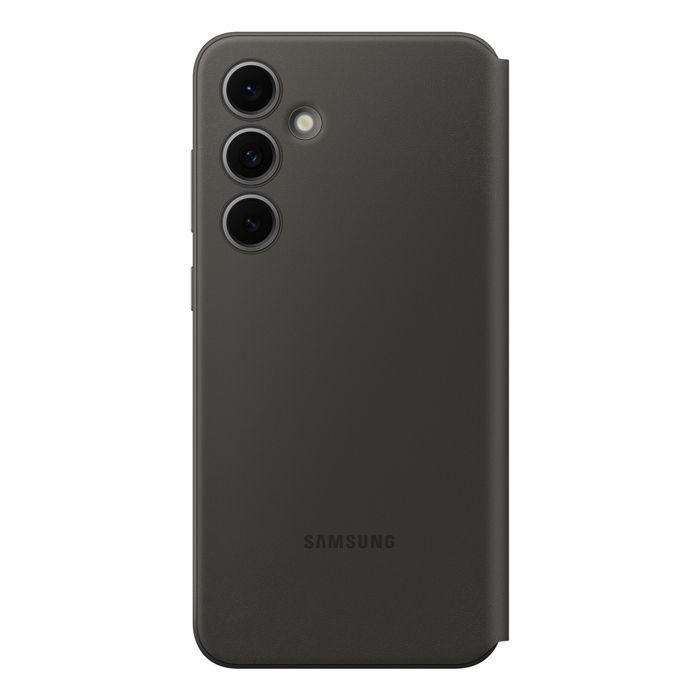 Samsung SAM1728654645220 Funda Smart View para Galaxy S24 FE con tarjetero, color negro 1