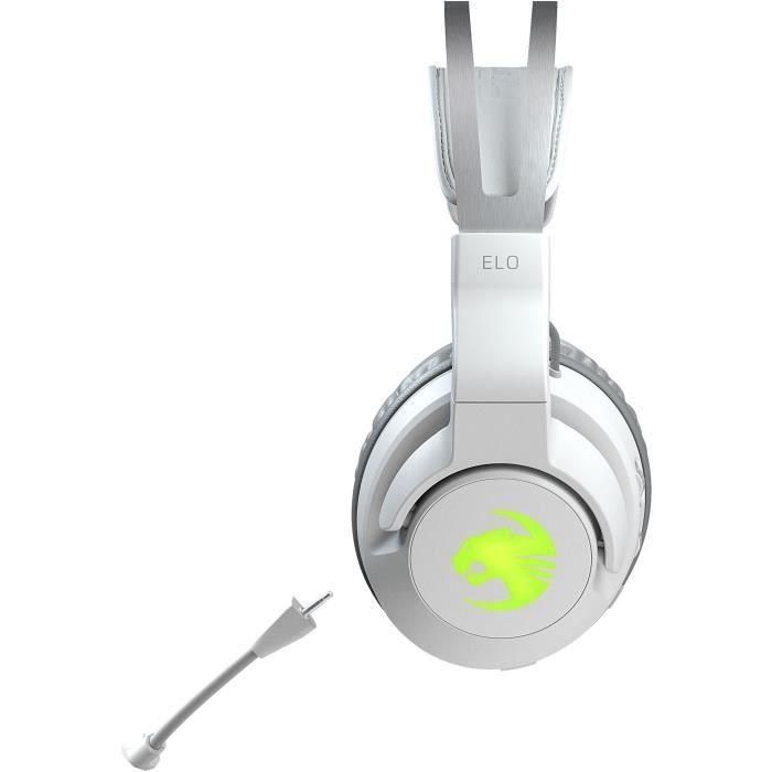 Auriculares para juegos - ROCCAT - ELO 7.1 Air - Blanco 1