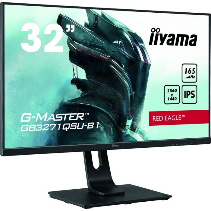 Iiyama G-Master Red Eagle Monitor Gaming 31.5" WQHD (2560x1440) IPS 165Hz 1ms FreeSync Soporte Ajustable HDMI DP USB 3.0 16
