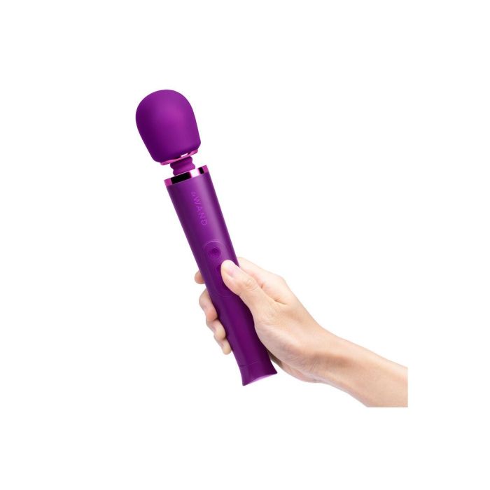 Vibrador Le Wand Petite Cherry Morado Violeta 6 Vibrador Le Wand Petite Cherry Morado Violeta 6