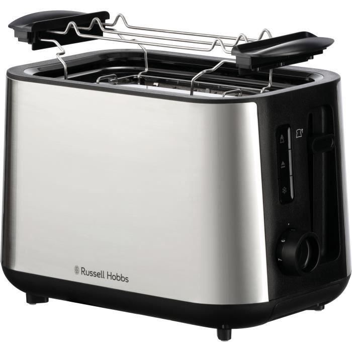 Russell Hobbs RUS5038061163766 Tostadora Heaton de 2 Ranuras, Acero Inoxidable Russell Hobbs RUS5038061163766 Tostadora Heaton de 2 Ranuras, Acero Inoxidable