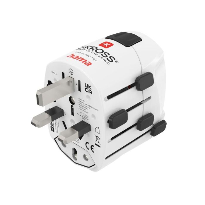 HAMA TRAVEL Adaptador universal 3 Polos 14 HAMA TRAVEL Adaptador universal 3 Polos 14