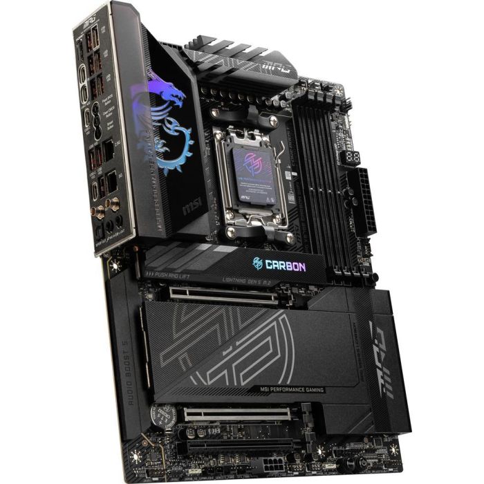 MSI MPG X870E CARBON WiFi placa base AMD X870E Zócalo AM5 ATX 4 MSI MPG X870E CARBON WiFi placa base AMD X870E Zócalo AM5 ATX 4