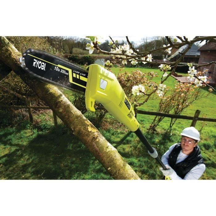 Podadora de árboles RYOBI 750W - 25 cm con extensión 2